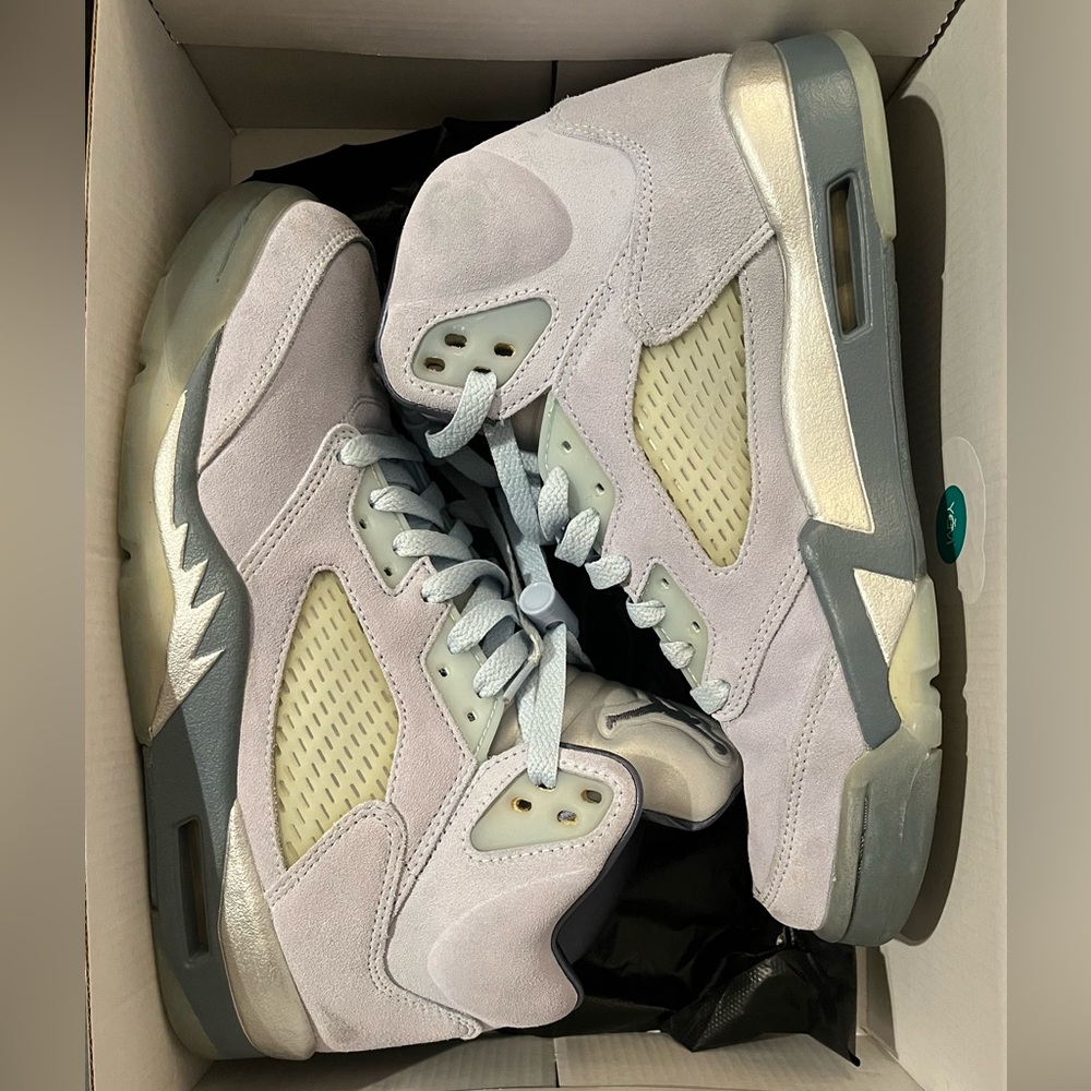 Air Jordan 5 Retro Ice Blue – Women’s Size 9W/7.5Men – Excellent Condition - Picture 8 of 10